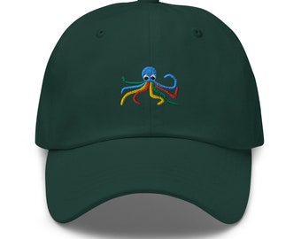 Dad hat with octopus