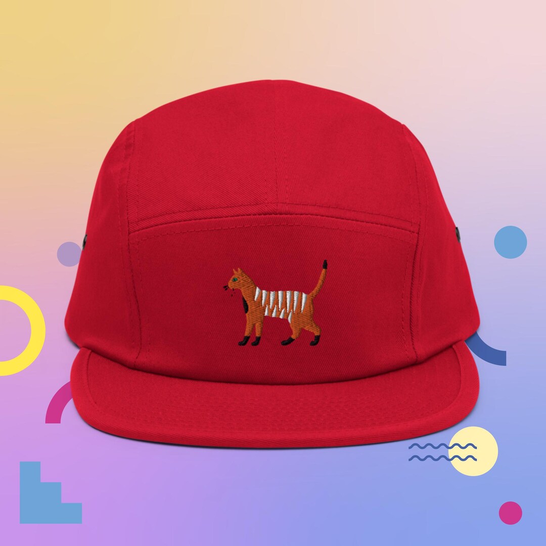 Home is Where Your Cat is 6 Panel Hat TEEKCO | Accessories | Home Is Where Your Cat Is 6 Panel Hat  main image 3