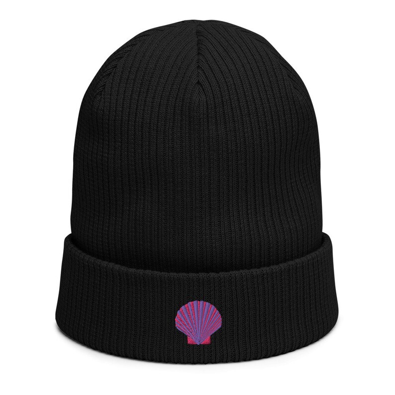 Organic ribbed beanie image 2