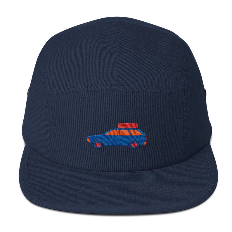 5 Panel Camper Cap Cap Embroidered/Embroidered Station Wagon/Car Combi image 6