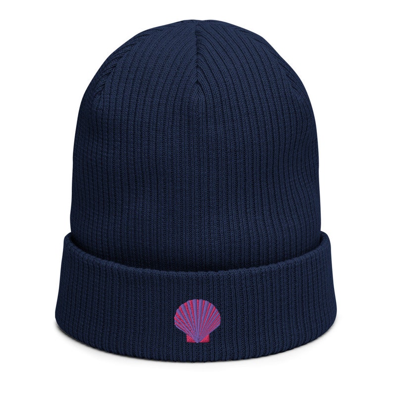 Organic ribbed beanie image 3