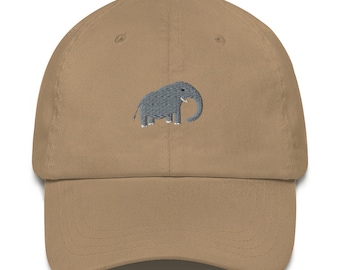 Unisex Dad Hat / Baseball Cap bestickt mit Elephant
