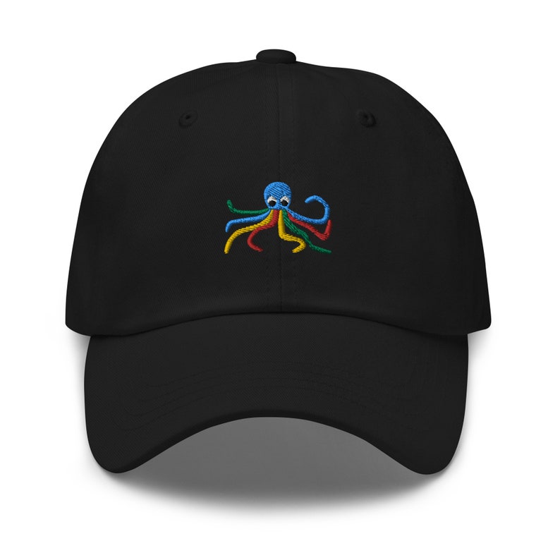 Dad hat with octopus image 2