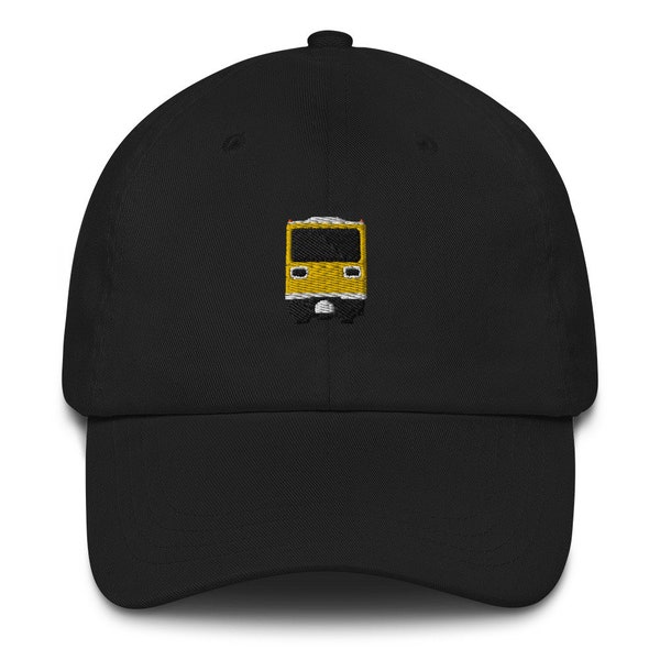 Unisex Dad Hat / Baseball Cap bestickt mit U-Bahn / Subway Car