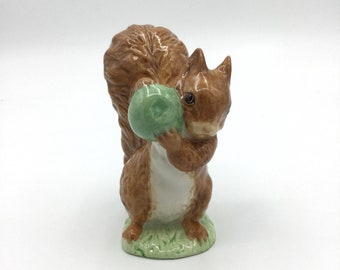 Royal Albert Squirrel Nutkin Figurine, Beatrix Potter Figure