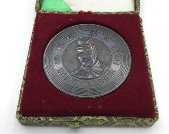 Chinese Qin Dynasty Warrior Figure Medal, Token Coin