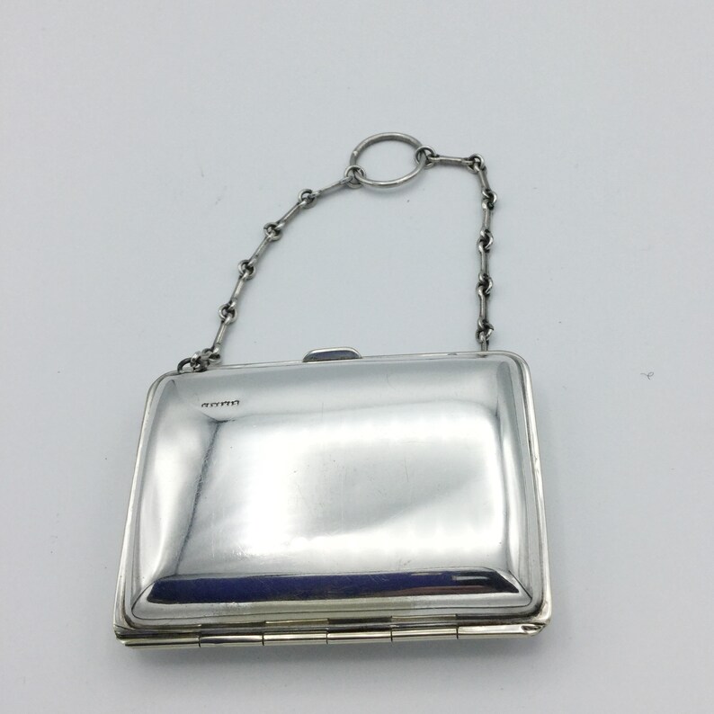 Vintage Silver Plate Purse EPNS Purse Antique Evening Purse Coin Purse