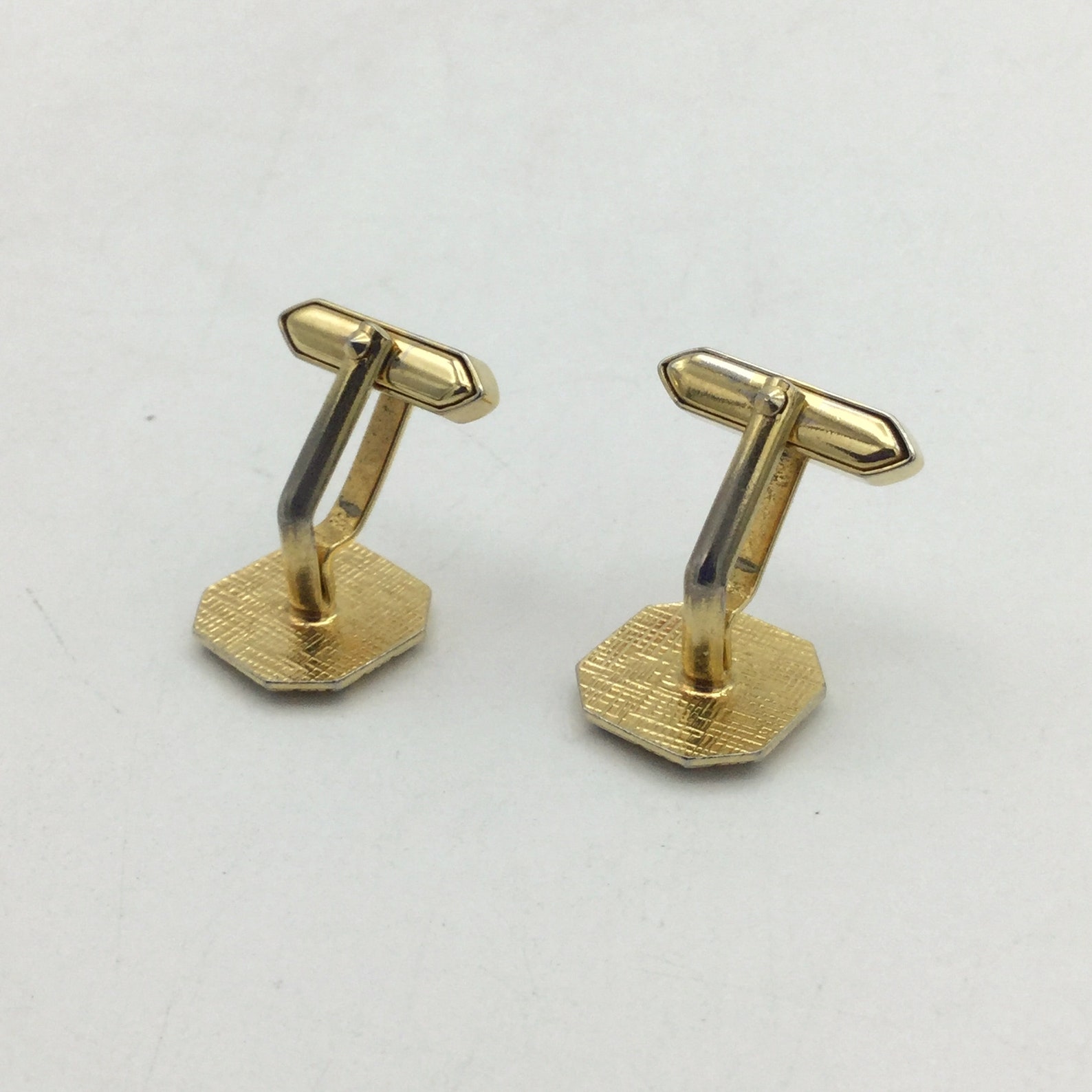 German Cufflinks Gold Tone Cufflinks 1970s Cufflinks Etsy