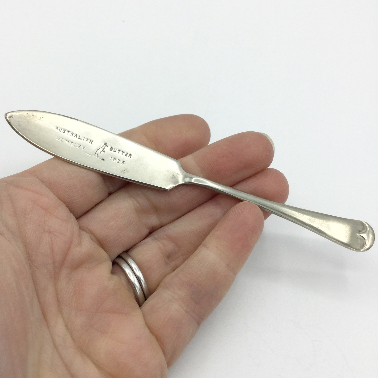 Vintage Australian Butter Knife 1925 British Empire Etsy France