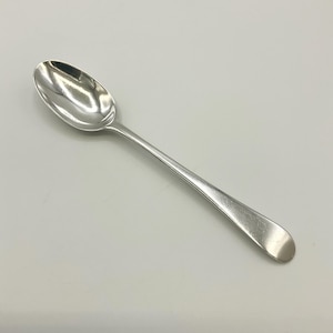 Antique 1700s Sterling Silver Coffee Spoon, Georgian Demitasse Spoon, Gift Bag
