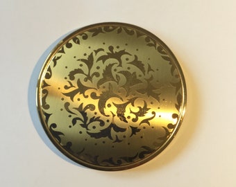 Melissa Mirror Compact, Vintage Powder Compact, Mirror Compact, Compact Mirror, Gift for Her, English Compact