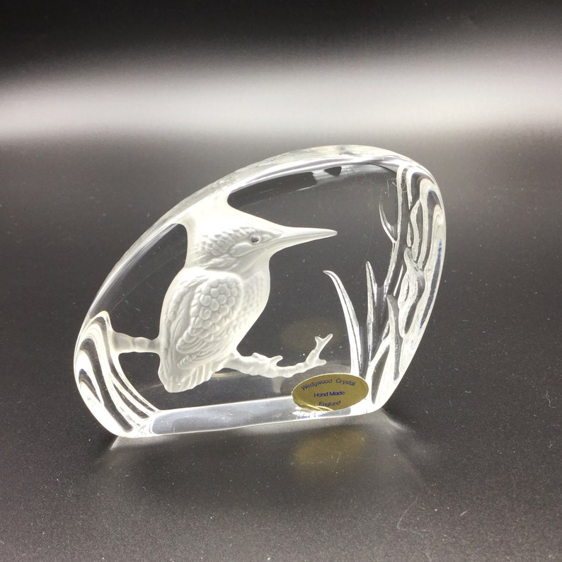 Wedgwood Glass Bird Ornament Wedgwood Crystal Handmade | Etsy
