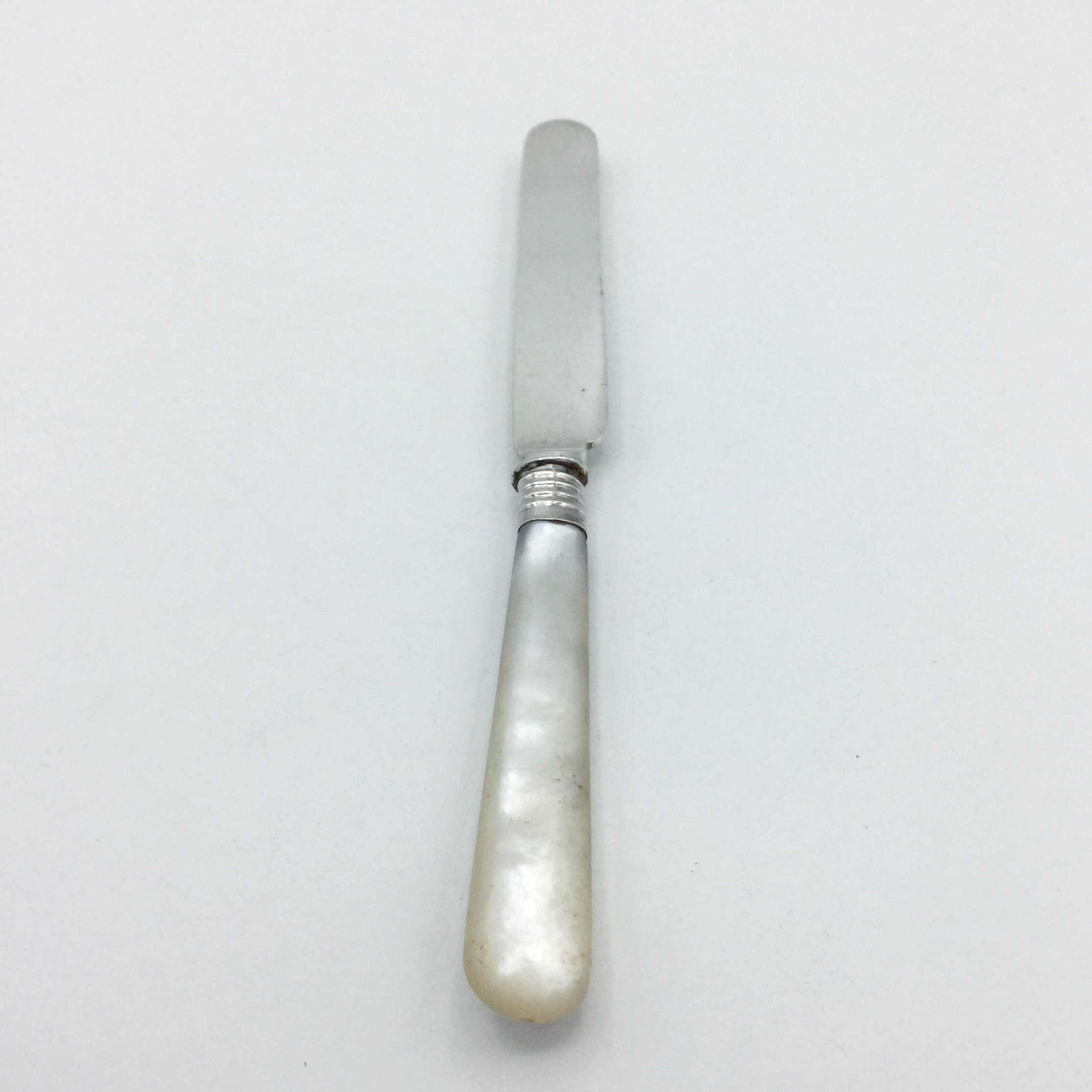 Antique Sterling Silver Butter Knife Silver Side Knife Etsy