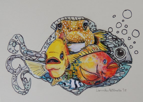 Wire Fish Gets Its World Ocean Day On Our Oceans Etsy