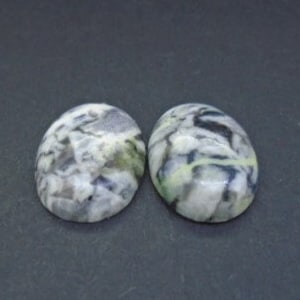 2 x Skye Marble Top Geboorde cabines - Gepolijst, Skye, Geboorde gaten, Sieraden zetting, Ambachten, Cuillins, Schotland, - GRATIS WERELDWIJD VERZENDING