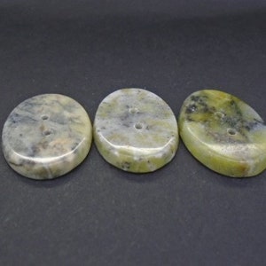 3 x Skye Marble Oval 25x18mm Buttons - Scottish, Heritage, Sewing, Craft, Knitting, Lovely Natural Pattern, FREE SHIPPING WORLDWIDE