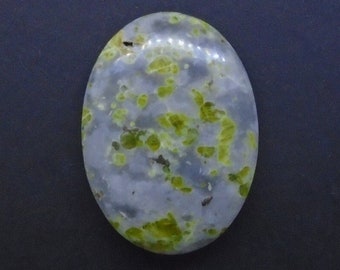 1 x Dark Iona Marble Cabochon - Isle of Iona, Scottish, Natural Colours, Scotland, Craft Your Own - FREE WORLDWIDE DELIVERY