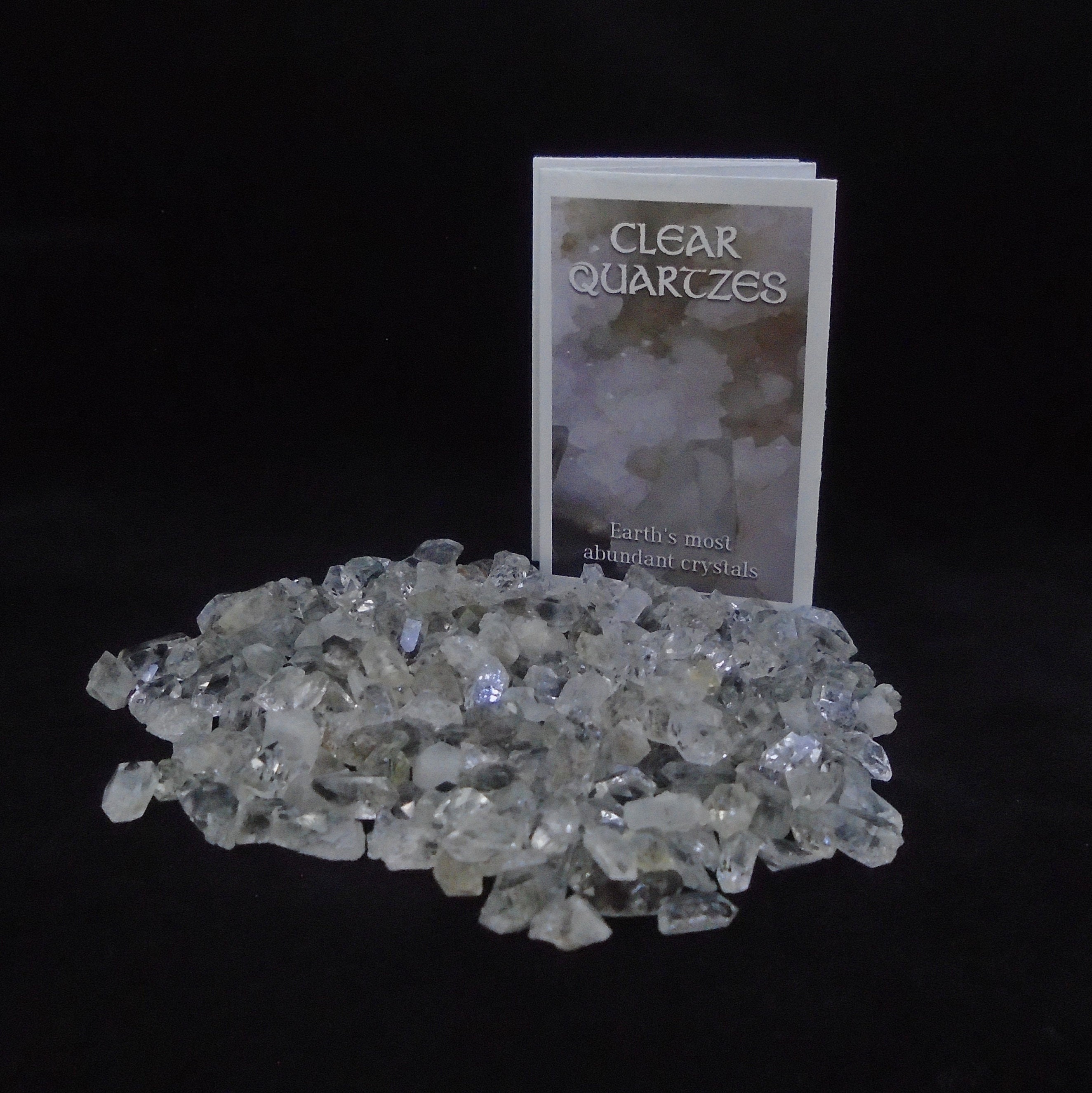 ハーキマー ダイヤモンド - 40g 美しい天然の輝く透明クォーツ、天然の