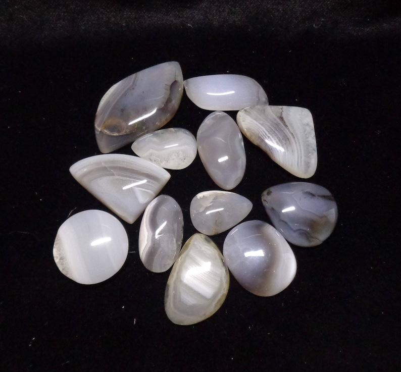 55X36X7 mm Amazing Big Botswana Agate Gemstone,Botswana Cabochon,Wire Wrap Jewelry Cabochon Loose Gemstone Oval Shape