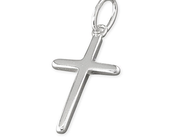 Ladies Sterling Silver Small Cross Sterling Silver