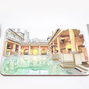 Bath&#39;s Roman Baths Placemat