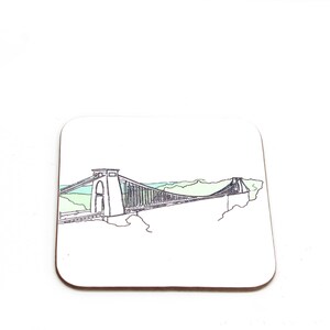 Clifton Suspension Bridge Coaster | Bristol Suspension Bridge Coaster | Clifton Suspension Bridge | Bristol Coaster | Bristol Art