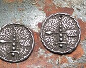 Weathervane Earring Charms, antique weathervane charm, Rustic Chic, Nature, Earring Charms, Whimsical E2057