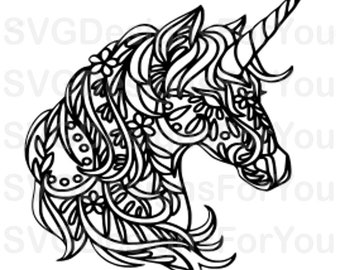 Download Free Unicorn Svg Etsy PSD Mockup Templates