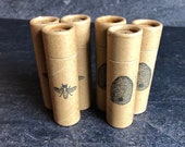 Natural Homemade Eco-Friendly Lip Balm Tubes