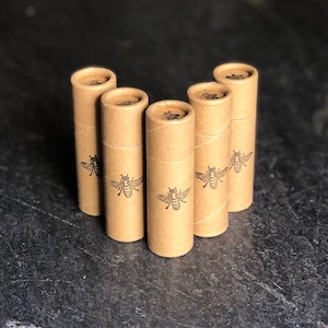 Natural Eco-Friendly Lip Balm Tubes