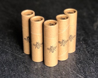 Natural Eco-Friendly Lip Balm Tubes