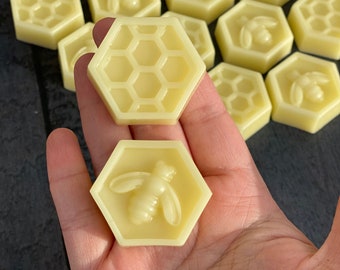 Natural Homemade White Beeswax Melts