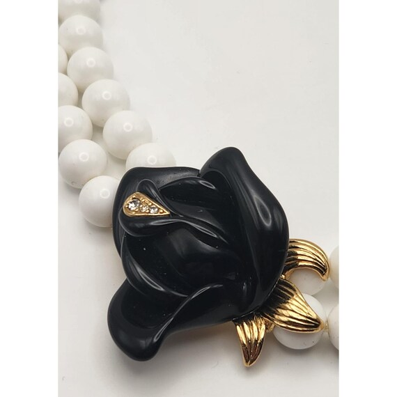KJL for Avon Midnight Rose Necklace 18