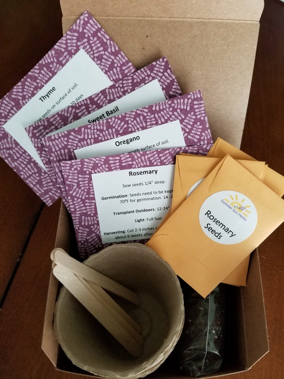 Herb Seed Starter Kit Culinary Indoor Garden - Indoor Culinary Herb Garden Starter Kit Herb Seed Starter Kit Culinary Indoor Garden - Indoor Culinary Herb Garden Starter Kit