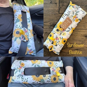 Seatbelt pillows - Cushions for post-surgery comfort - Mastectomy, cancer, port, Heart Surgery, pacemaker, c-section, transplant recovery