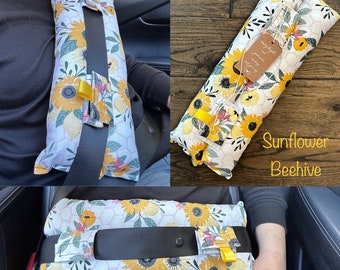 Seatbelt pillows - Cushions for post-surgery comfort - Mastectomy, cancer, port, Heart Surgery, pacemaker, c-section, transplant recovery