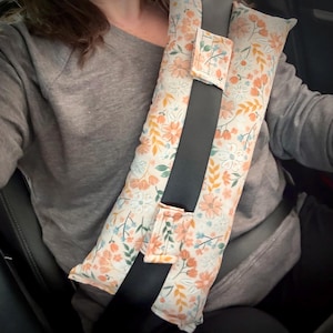 Seatbelt pillows - Cushions for post-surgery comfort - Mastectomy, cancer, port, Heart Surgery, pacemaker, c-section, transplant recovery