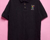 Vintage Kingdom Kids Embroidery Tshirt L Size