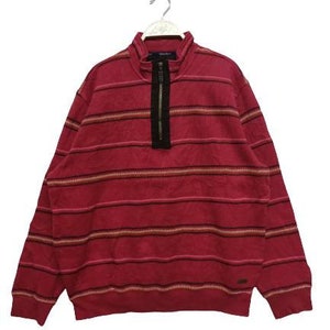 Vintage Goldener Bär Sweatshirt Streifen Gr. LL