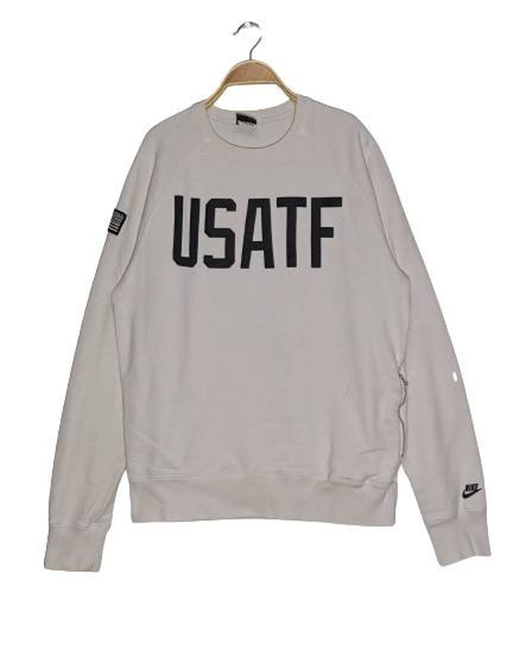 Rare Vintage Nike USATF Crewneck Sweatshirt Size M -