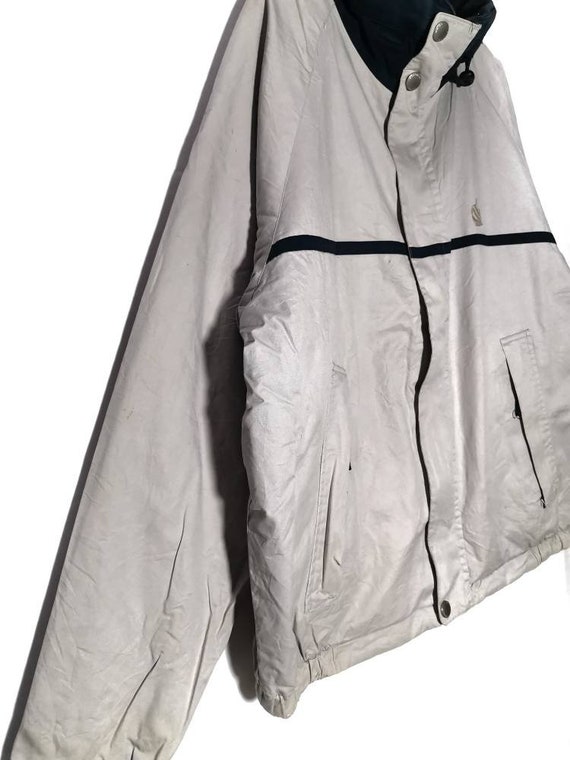 Vintage NAUTICA Reversible Jacket Fleece One Side… - image 7