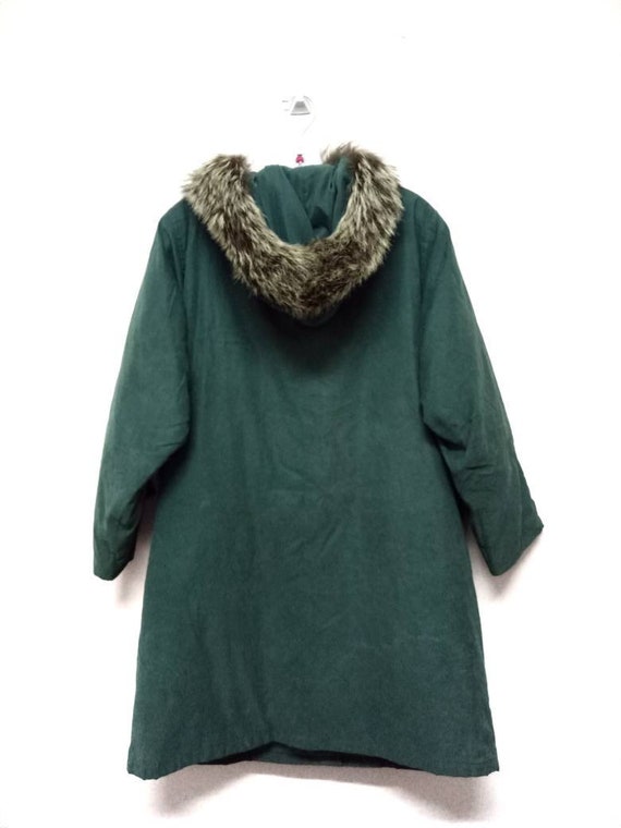 EMCHARIOT Long Jacket with Fur Hooded M size - image 7