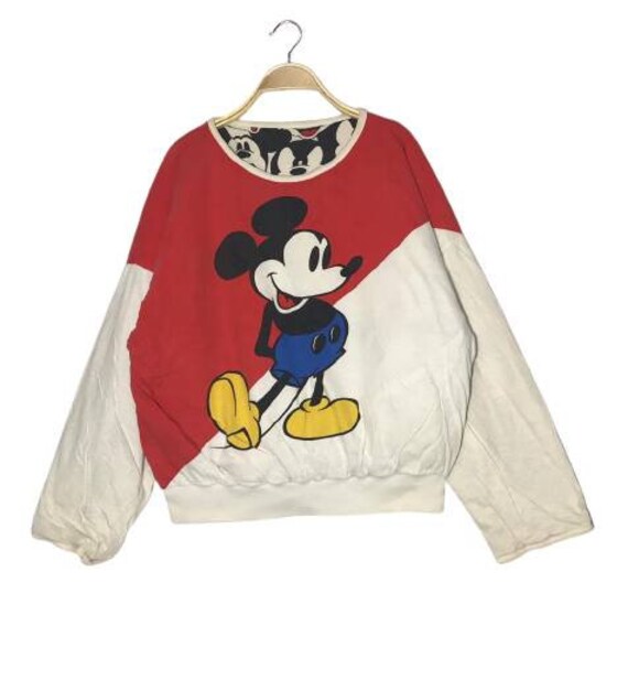 RARE!!! Vintage Mickey Mouse Reversible Sweatshirt Crewneck RARE!!! Vintage Mickey Mouse Reversible Sweatshirt Crewneck