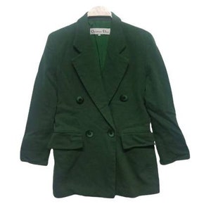 Vintage Christian Dior Double Breast Blazer Coat Size M
