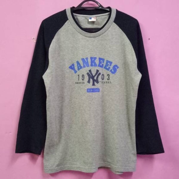 Vintage New York Yankees raglan long sleeves top 🩵
