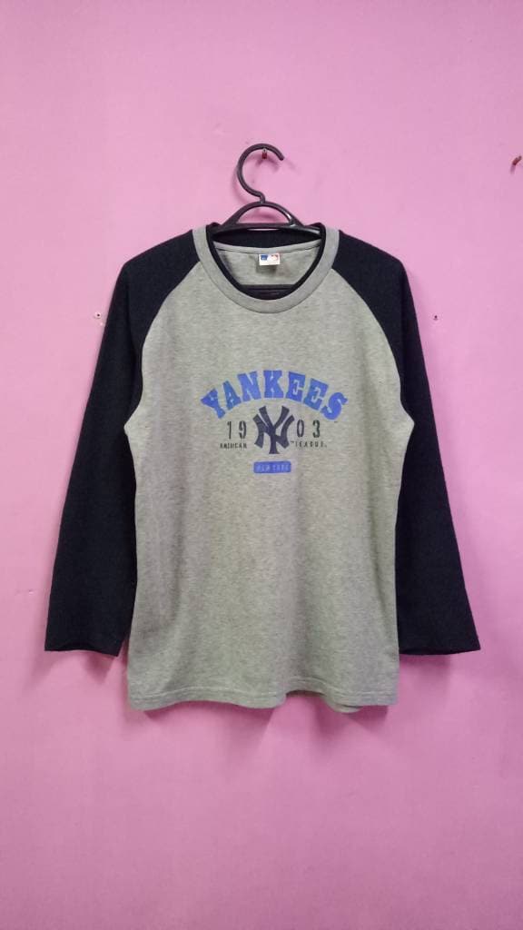Vintage Raglan Shirt Major League Baseball NY Yankees Team M -  Finland