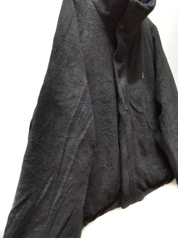Vintage NAUTICA Reversible Jacket Fleece One Side… - image 3