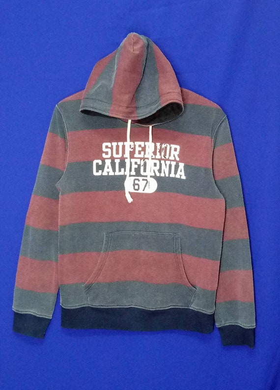 Moco Moco Jeans X Back Number Stripes Pattern Sweatshirt