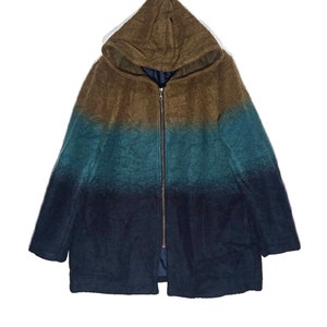 Vintage Golden Bear Farbe Jacke Reißverschluss Größe LL