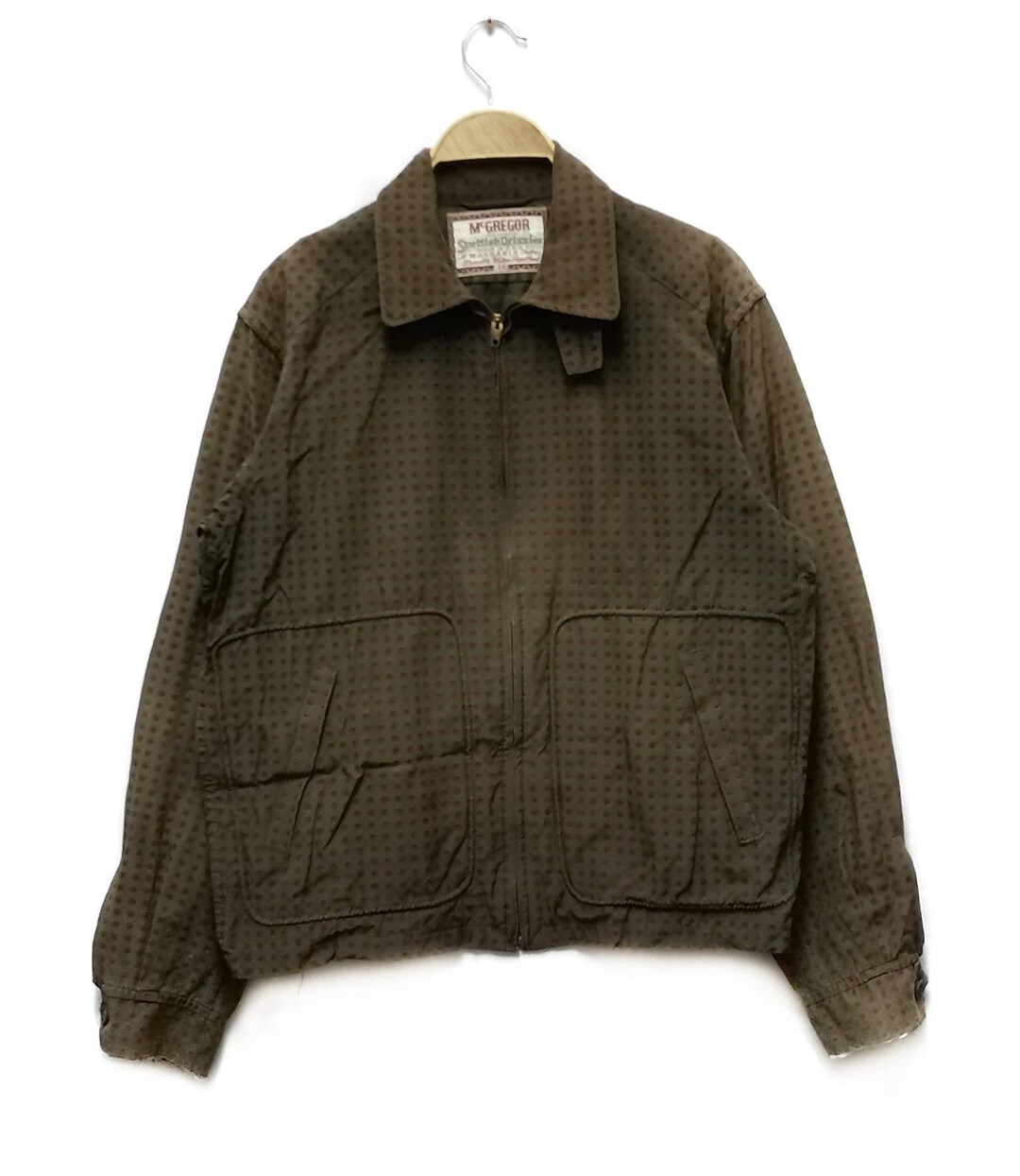 Vintage 60's Mcgregor Scottish Drizzler Jacket Size 38 - Etsy